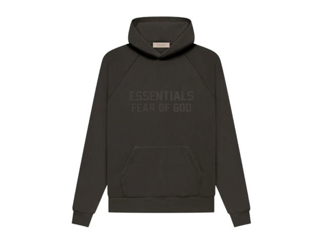 Fear of God Fear of God Essentials Hoodie Off Black - view 1
