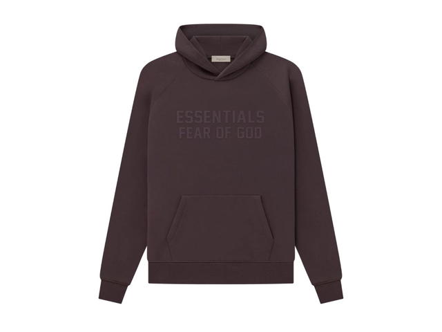 Fear of God Fear of God Essentials Hoodie Plum (SS23) - view 1