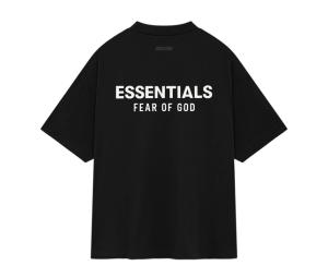Buy Fear of God Essentials Jersey Crewneck T-Shirt Black (FW24) at Sasom – Authentic and Ready to Ship