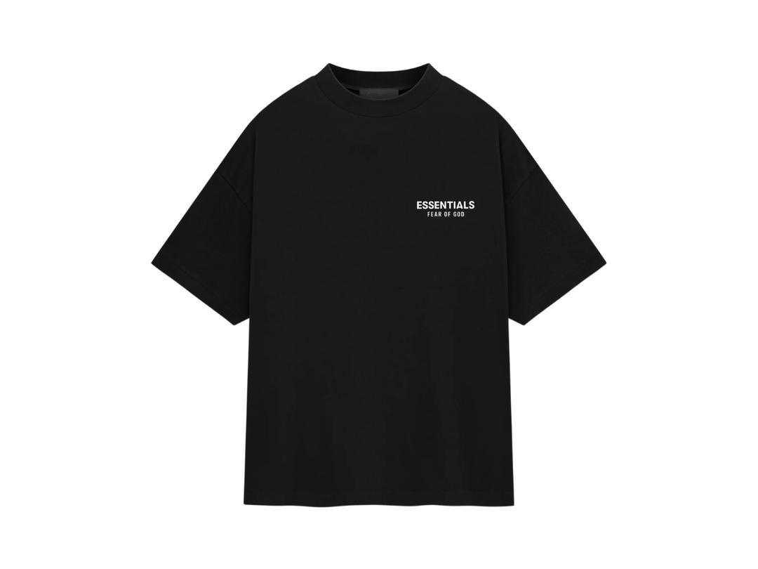 Fear of God Fear of God Essentials Jersey Crewneck T-Shirt Black (FW24)