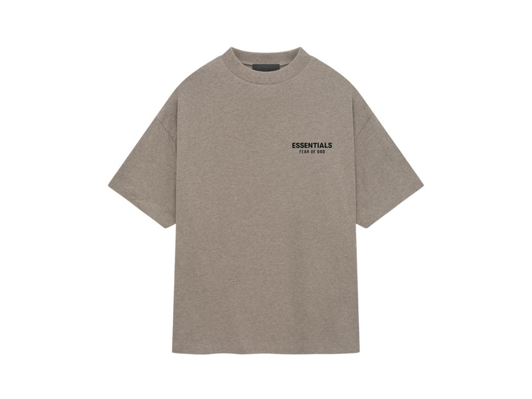 Fear of God Fear of God Essentials Jersey Crewneck T-Shirt Heather Gray (FW24)