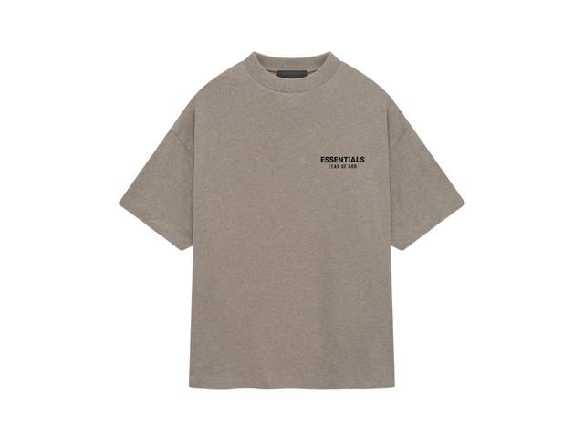 Fear of God Fear of God Essentials Jersey Crewneck T-Shirt Heather Gray (FW24) - view 1