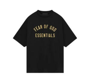 Fear of God Essentials Jersey Crewneck Tee Black (FW24)