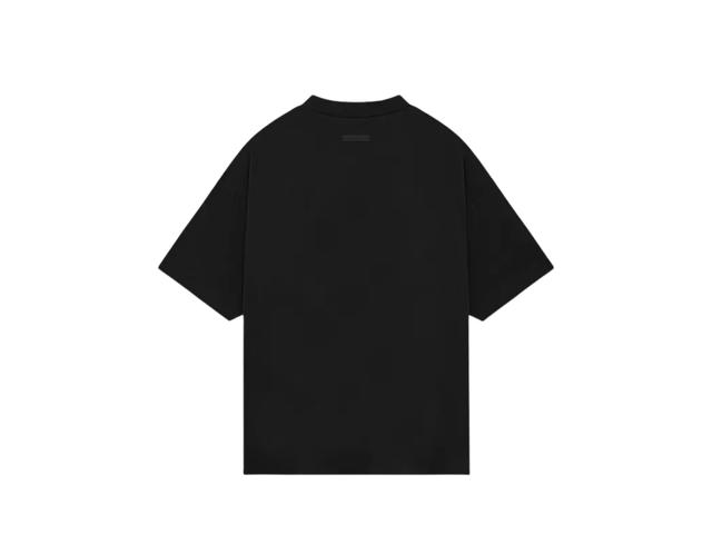 Fear of God Fear of God Essentials Jersey Crewneck Tee Black (FW24) - view 2