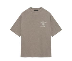 Buy Fear of God Essentials Jersey Crewneck Tee Heather Grey (FW24) at Sasom – Authentic and Ready to Ship