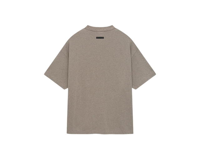 Fear of God Fear of God Essentials Jersey Crewneck Tee Heather Grey (FW24) - view 2