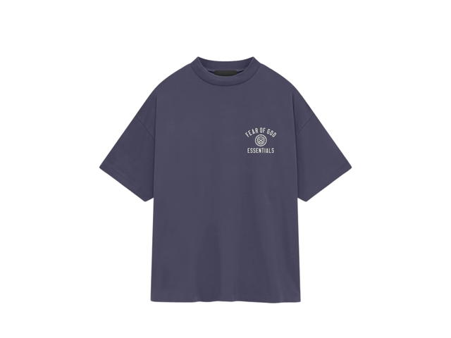 Fear of God Fear of God Essentials Jersey Crewneck Tee Marine (FW24) - view 1