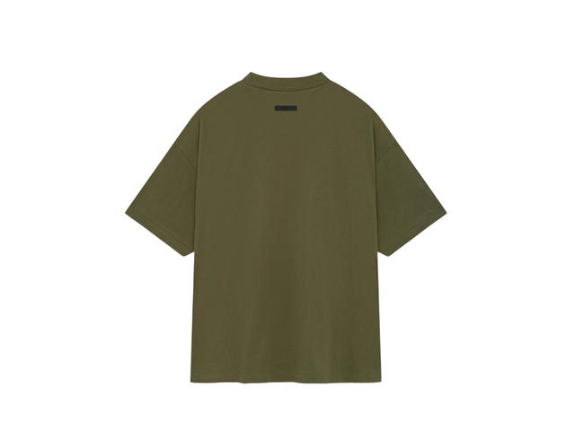 Fear of God Fear of God Essentials Jersey Crewneck Tee Military (FW24) - view 2