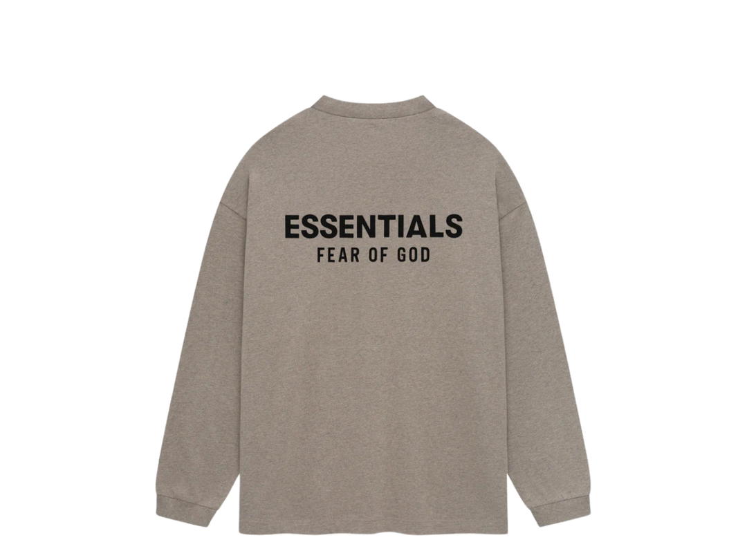 Fear of God Fear of God Essentials Jersey Long Sleeve T-Shirt Heather Grey (FW24)
