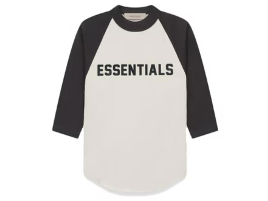 Fear of God Fear of God Essentials Kids 3/4 Sleeve Baseball T-shirt Wheat