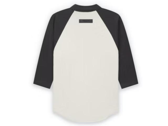 Fear of God Fear of God Essentials Kids 3/4 Sleeve Baseball T-shirt Wheat - view 2