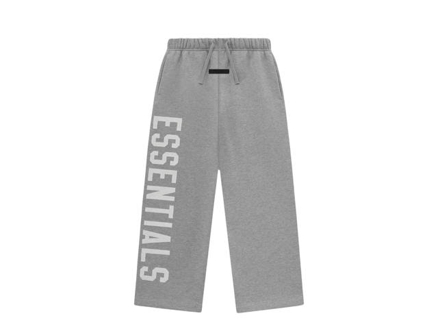 Fear of God Fear of God Essentials Kids Fleece Relaxed Sweatpant Dark Heather (FW24) - view 1