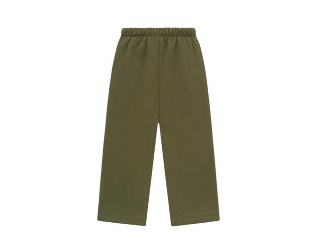 Fear of God Fear of God Essentials Kids Fleece Relaxed Sweatpant Military (FW24) - view 2