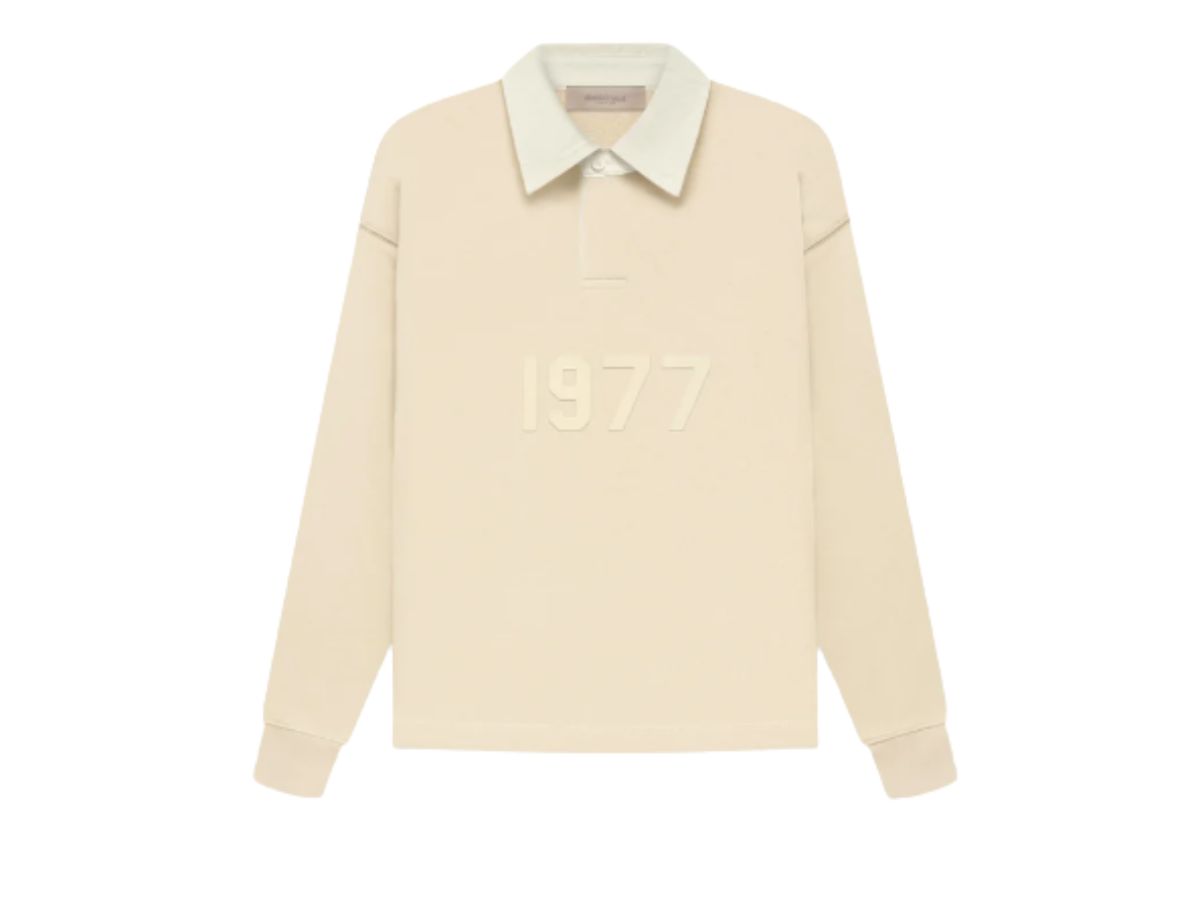 Fear of God Fear of God Essentials Kids Henley Rugby Egg Shell (FW22)