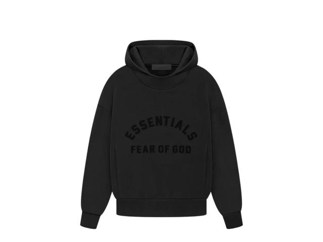 Fear of God Fear of God Essentials Kids Hoodie (Black Collections) (FW23) - view 1