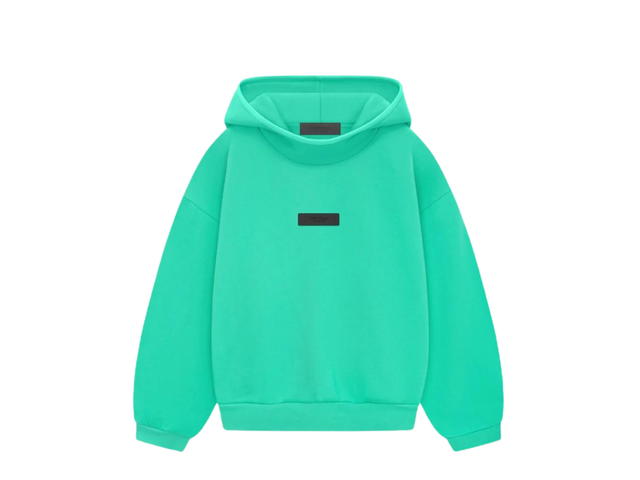 Fear of God Fear of God Essentials Kids Hoodie Mint Leaf (SP24) - view 1