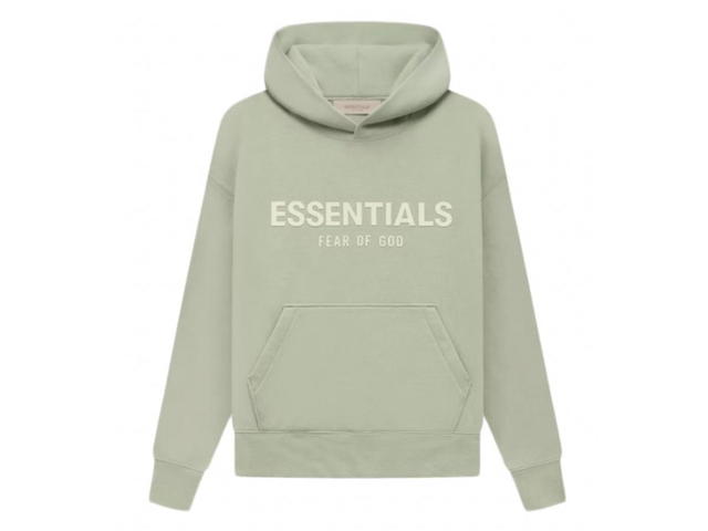 Fear of God Fear of God Essentials Kids Hoodie Seafoam - view 1