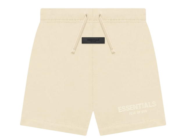 Fear of God Fear of God Essentials Kids Jersey Shorts Egg Shell (FW22) - view 1