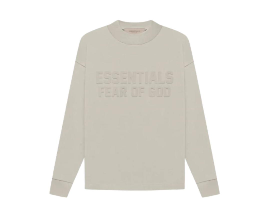 Fear of God Fear of God Essentials Kids L/S T-shirt Smoke (FW22)
