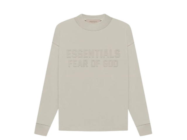 Fear of God Fear of God Essentials Kids L/S T-shirt Smoke (FW22) - view 1