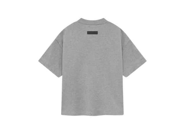 Fear of God Fear of God Essentials Kids SS Tee Dark Heather Oatmeal (SP24) - view 2