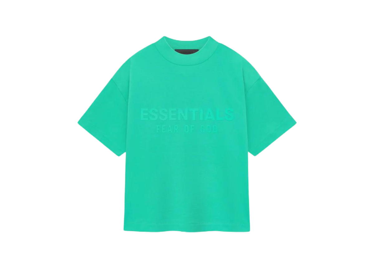 Fear of God Fear of God Essentials Kids SS Tee Mint Leaf (SP24)