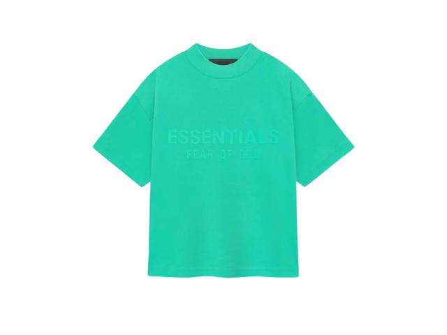 Fear of God Fear of God Essentials Kids SS Tee Mint Leaf (SP24) - view 1