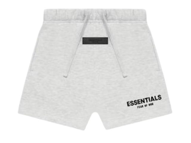 Fear of God Fear of God Essentials Kids Sweatshort Light Oatmeal (SS22) - view 1