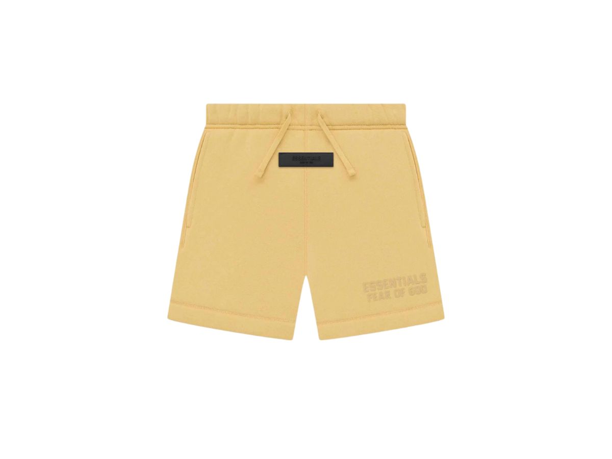 Fear of God Fear of God Essentials Kids Sweatshort Light Tuscan (SS23)