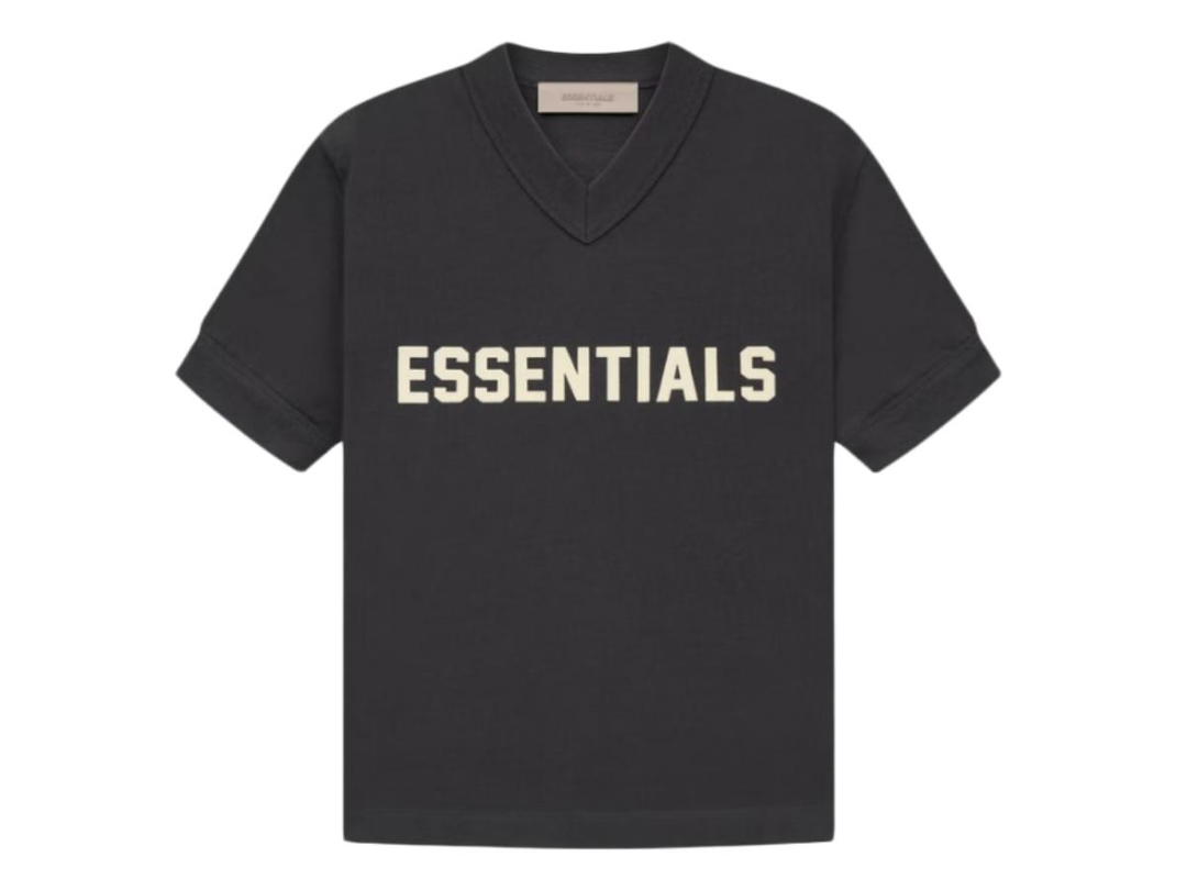 Fear of God Fear of God Essentials Kids V-Neck T-shirt Iron