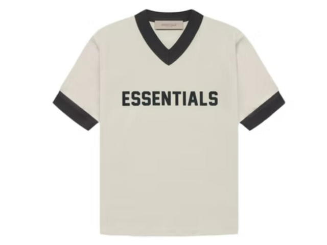 Fear of God Fear of God Essentials Kids V-Neck T-shirt Wheat - view 1