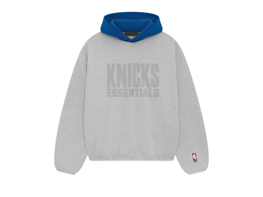 Fear of God Fear of God Essentials Knicks Hoodie Light Heather (FW24)
