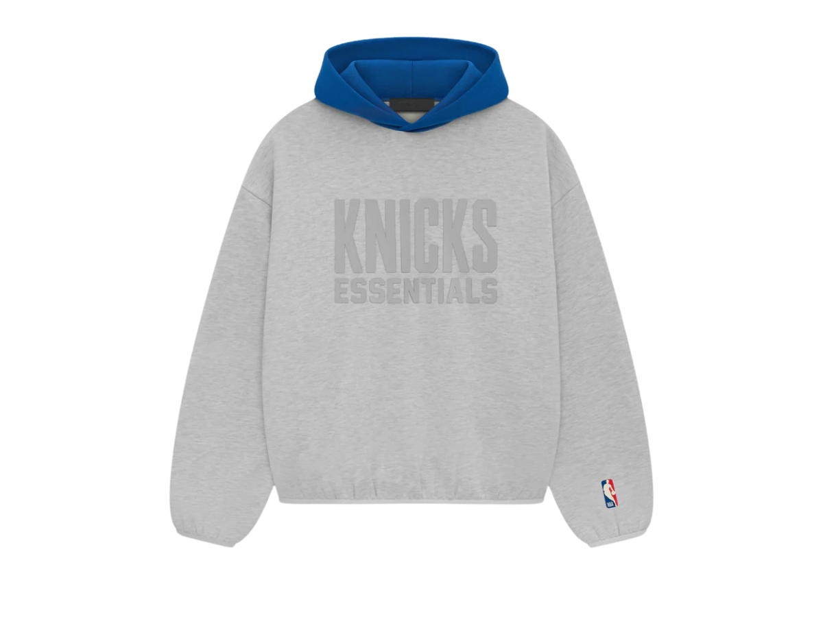 Fear of God Fear of God Essentials Knicks Hoodie Light Heather (FW24)