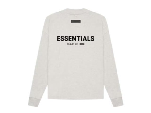 Fear of God Fear of God Essentials L/S T-shirt Light Oatmeal (SS22) - view 2