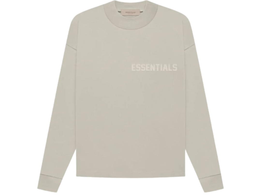 Fear of God Fear of God Essentials L/S T-shirt Smoke (FW22)