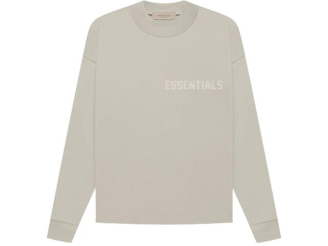 Fear of God Fear of God Essentials L/S T-shirt Smoke (FW22) - view 1