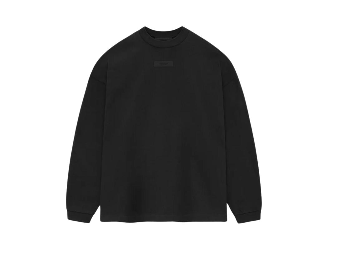 Fear of God Fear of God Essentials L/S Tee Black (SS24)