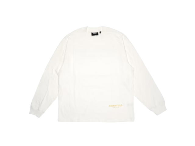 Fear of God Fear of God Essentials Long Beach 3M Long Sleeve Boxy T-Shirt White - view 1