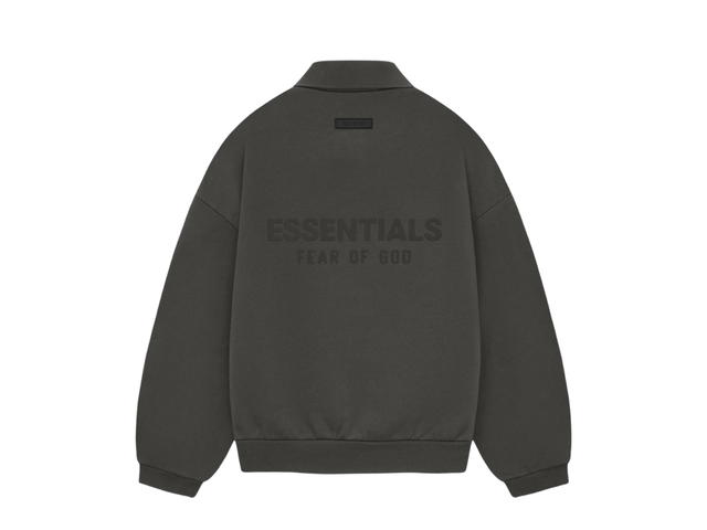 Fear of God Fear of God Essentials Longsleeve Polo Ink (SP24) - view 2