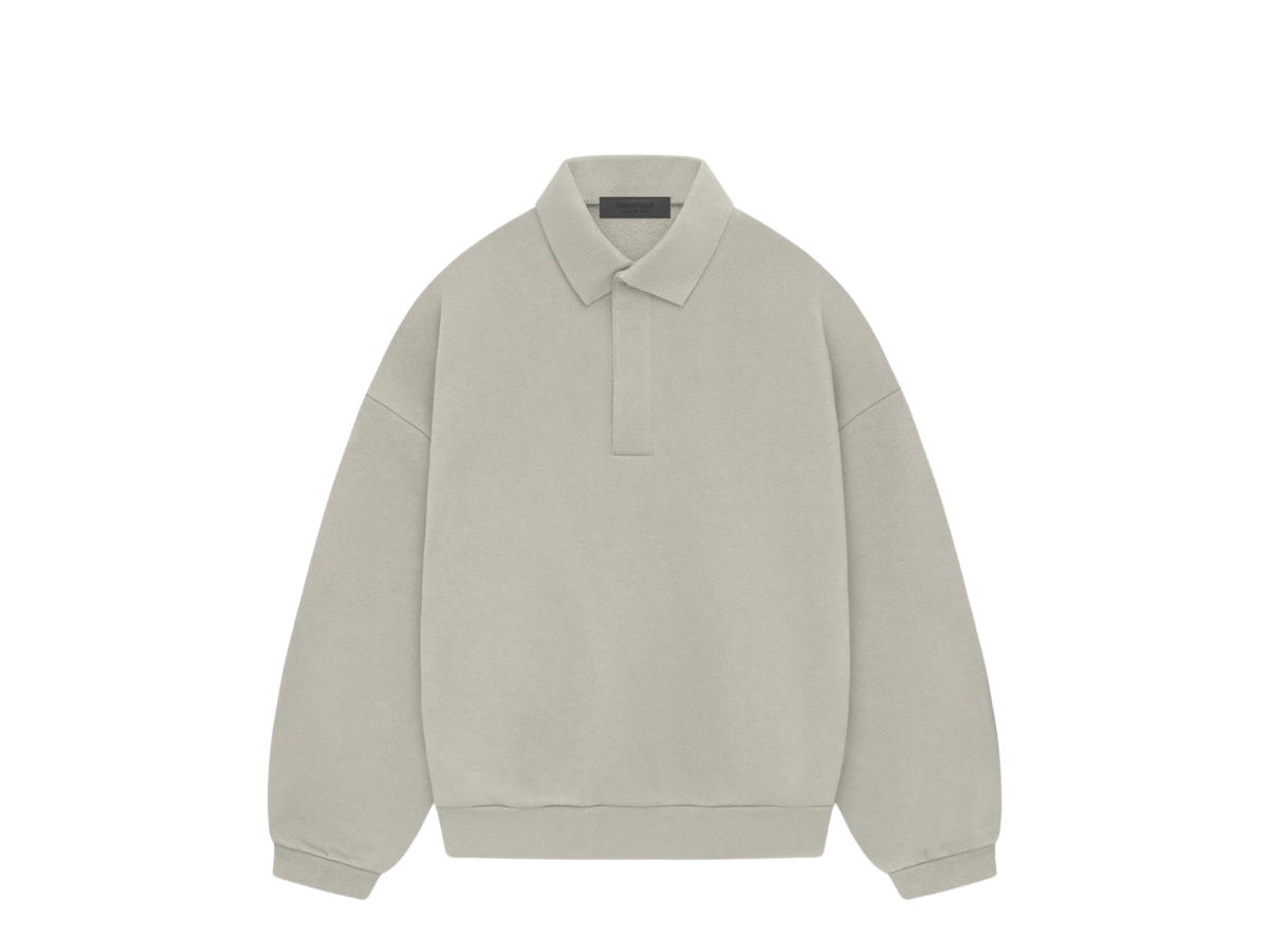 Fear of God Fear of God Essentials Longsleeve Polo Seal (SS24)
