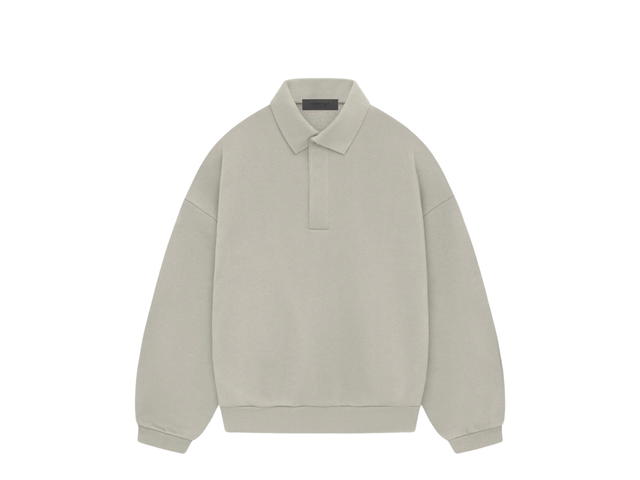 Fear of God Fear of God Essentials Longsleeve Polo Seal (SS24) - view 1