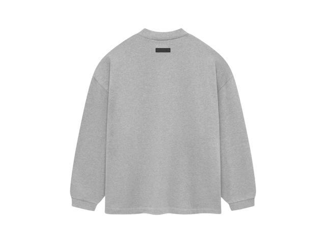 Fear of God Fear of God Essentials Longsleeve Shirt Light Heather Grey (SP24) - view 2