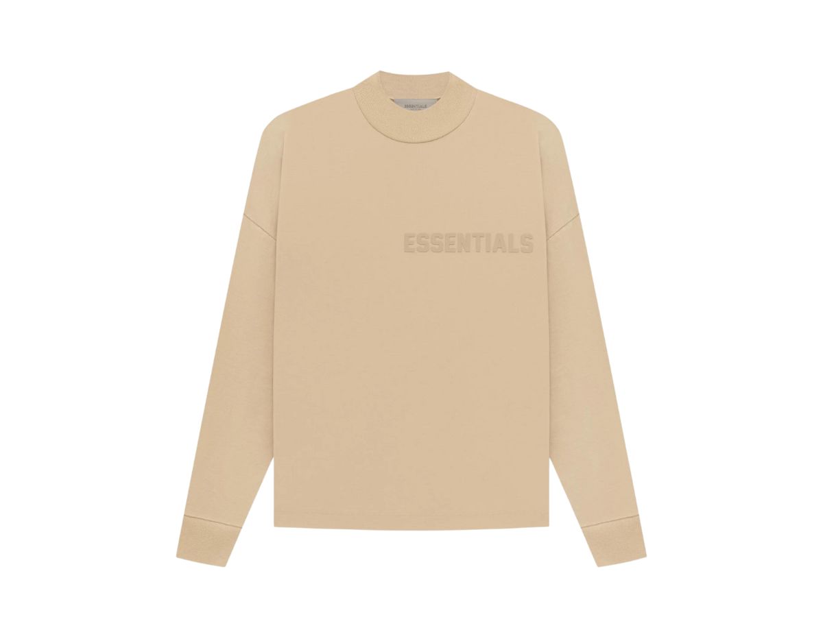 Fear of God Fear of God Essentials LS Tee Sand (SS23)