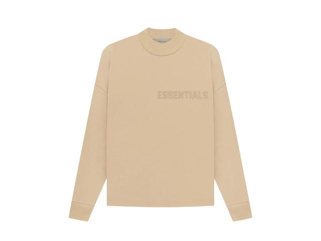 Fear of God Fear of God Essentials LS Tee Sand (SS23) - view 1