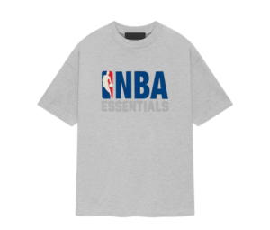 Buy Fear of God Essentials NBA Tee Light Heather at Sasom – Authentic and Ready to Ship