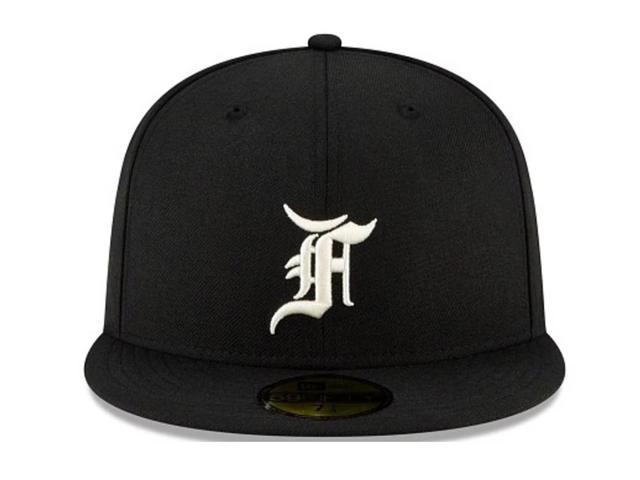 Fear of God Fear of God Essentials New Era 59Fifty Fitted Hat Black (FW21) - view 1