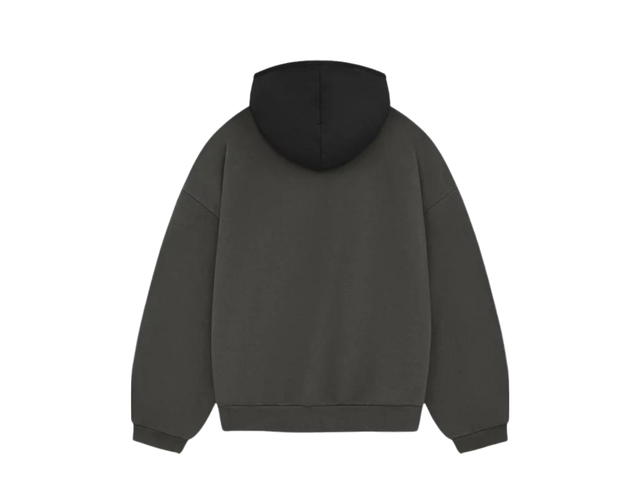 Fear of God Fear of God Essentials Nylon Fleece Hoodie 'Ink/Jet Black' (FW23) - view 2