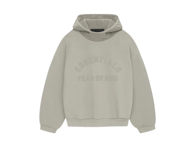 Fear of God Fear of God Essentials Nylon Fleece Hoodie Seal/Seal (SP24) - view 1