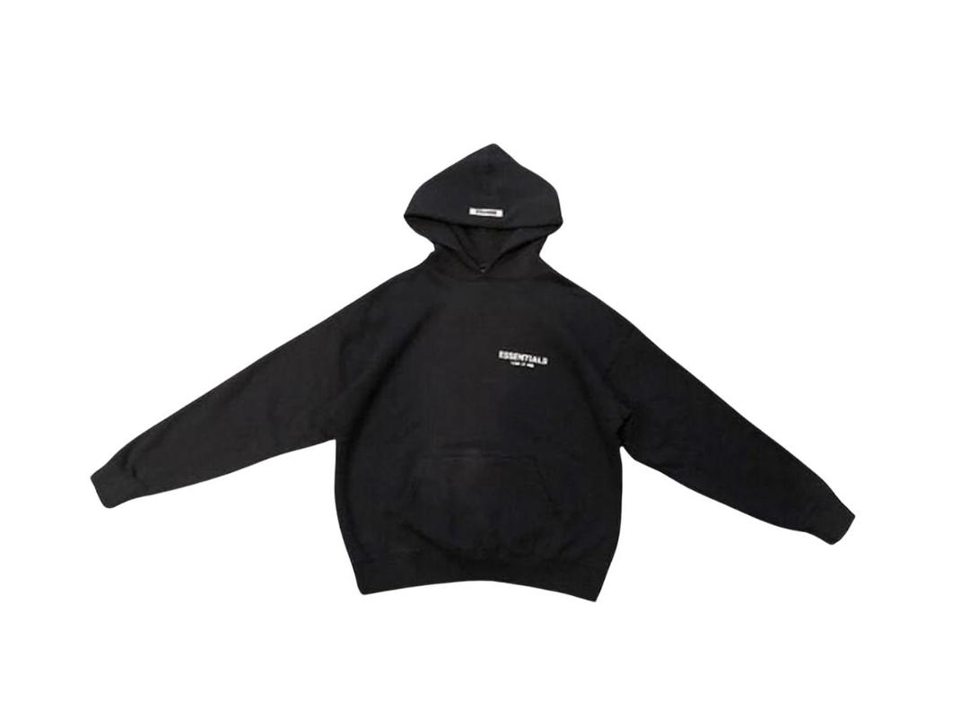 Fear of God Fear of God ESSENTIALS Photo Pullover Hoodie (FW19) Black