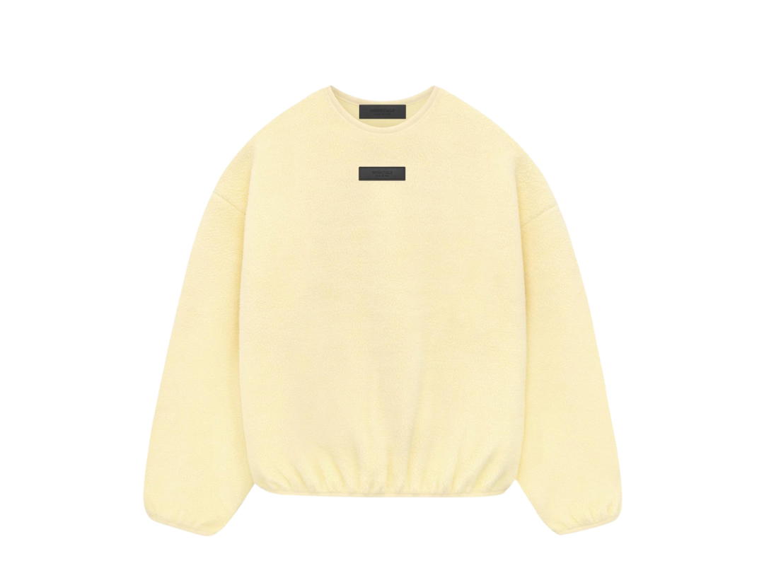 Fear of God Fear of God Essentials Polar Fleece Crewneck Garden Yellow (SP24)